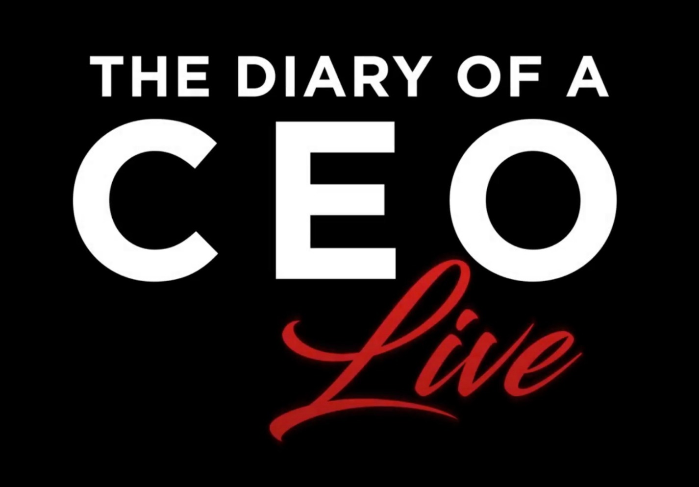 Signup Fom Steven Bartlett The Diary of a CEO LIVE